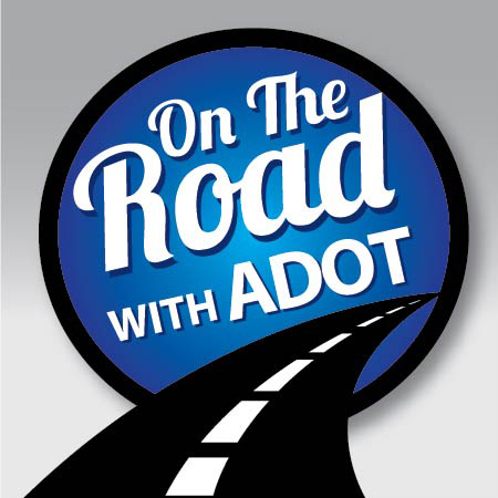 On the Road with ADOT podcast logo