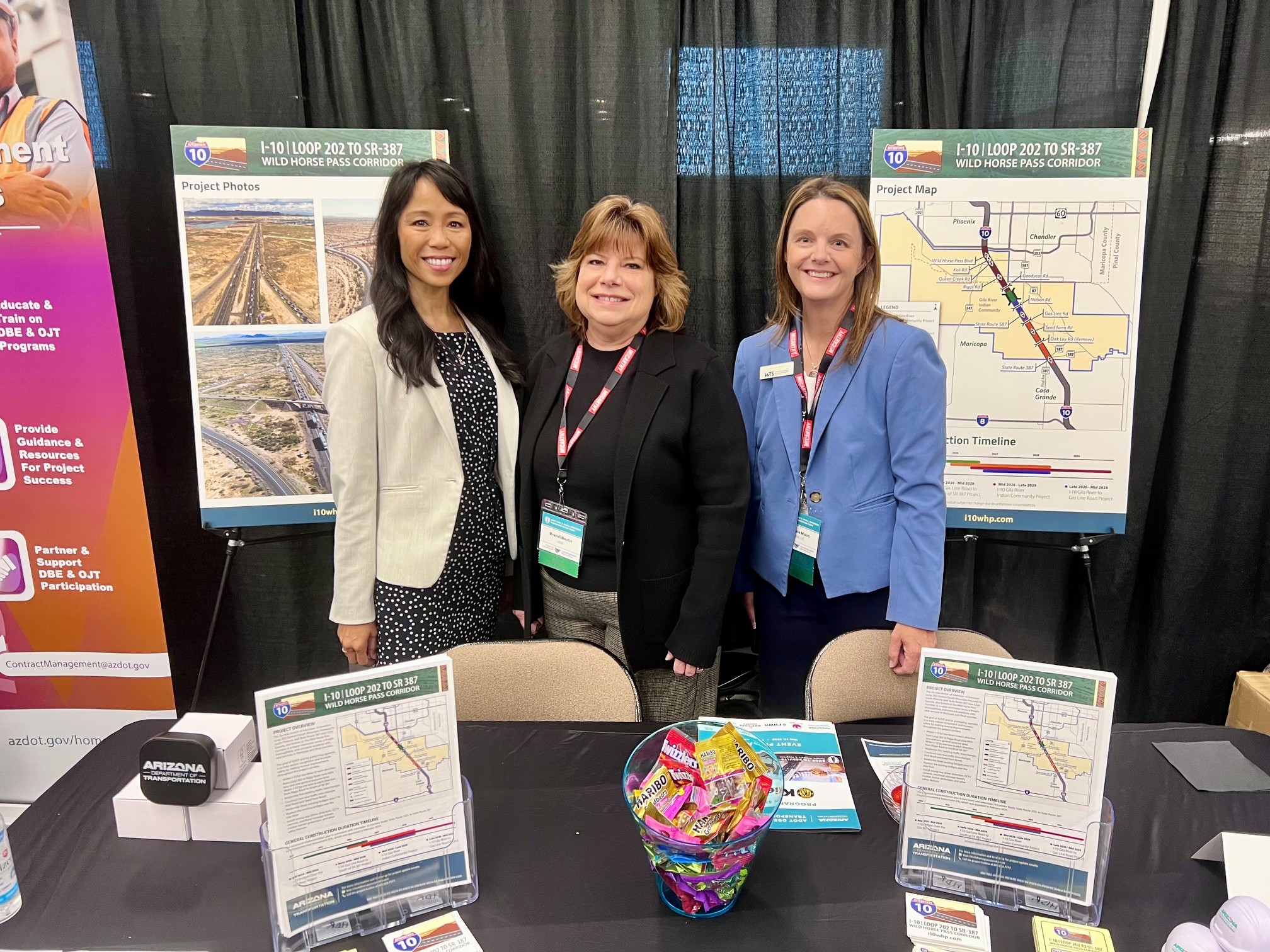 Representatives at the Small Business Expo
